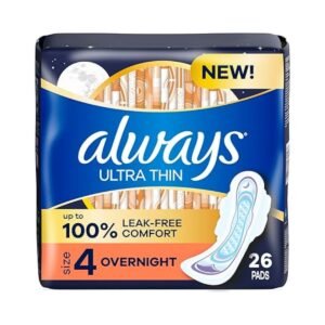 Always Pad Ultra Thin Overnight W/Wings