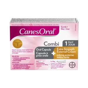 Canesoral Combi (15G Cream + 1 Cap )