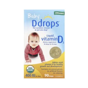 Drops Baby Liquid Vitamin D 400Iu 90Drops