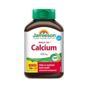 Jamieson Mega Cal 650 Mg 100+20 Cplt