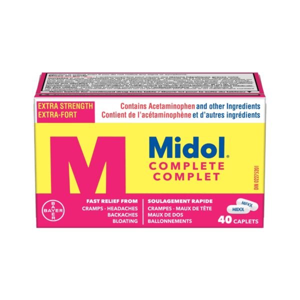 Midol Robi Midol Complete Extra Strength – New Era Pharmacy