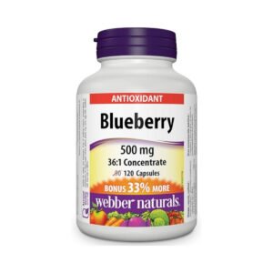 Webber Blueberry 500Mcg 90+30 Cap