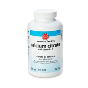 Western Family Calcium Citrate With D3