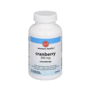 Western Family Cranberry 500Mg