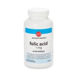 Western Family Folic Acid 1Mg