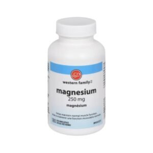 Western Family Magnesium 250Mg