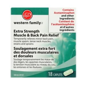 Western Family MuscleBack Pain Relief Extra Strength