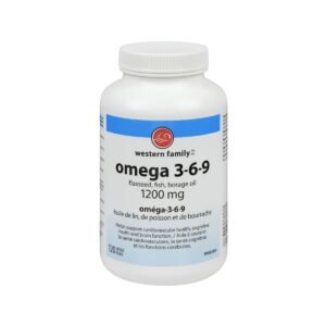 Western Family Omega 3-6-9 1200Mg Softgel